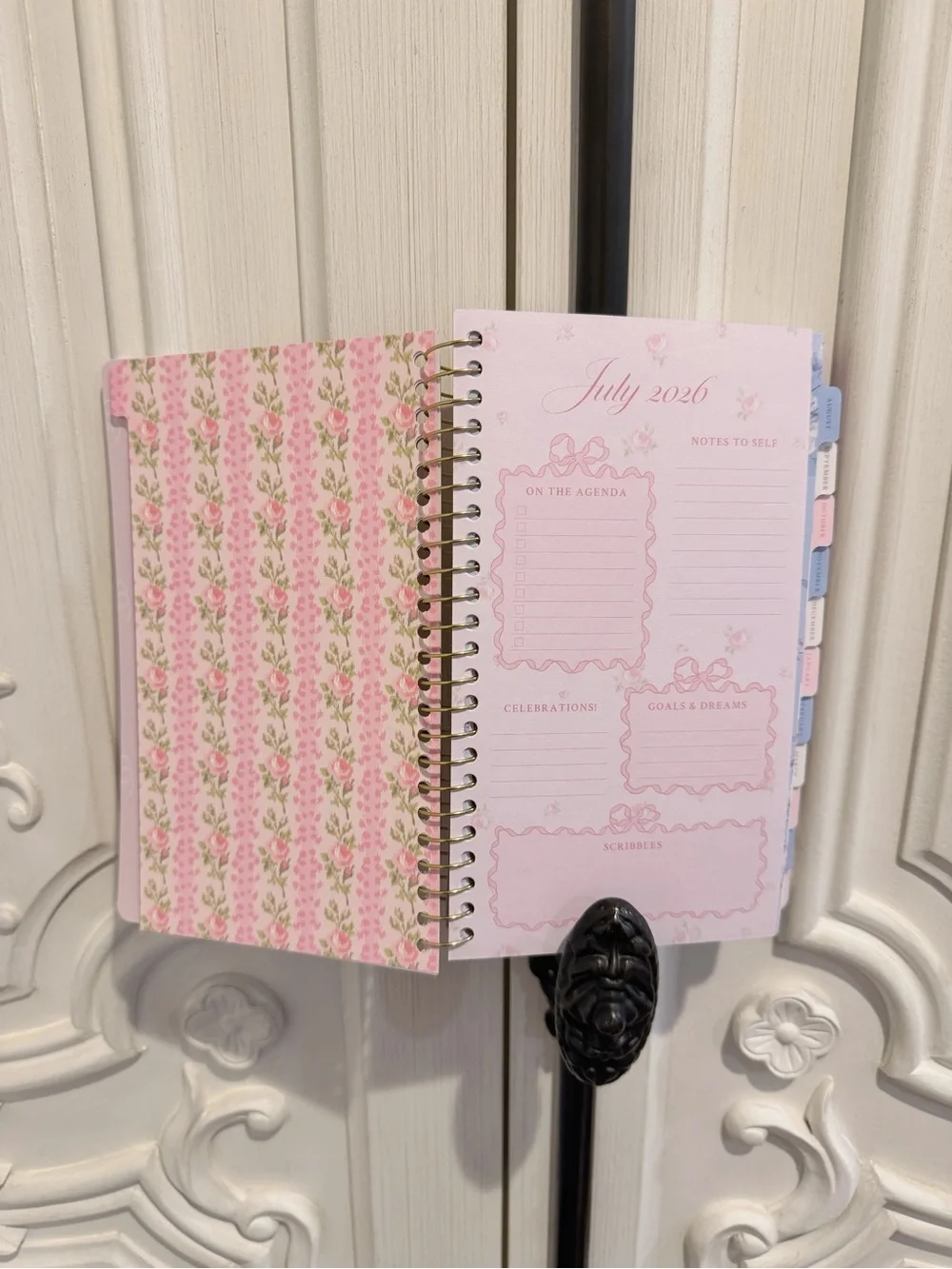 LoveShackFancy Pink Floral 2026-2027 Planner